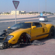 Illustration for article titled This Ford GT was destroyed in a Qatar qrash